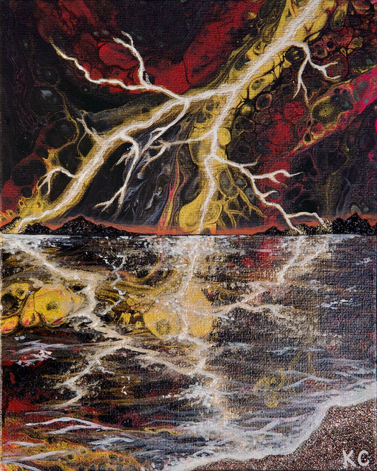 “Fractured Currents” Print