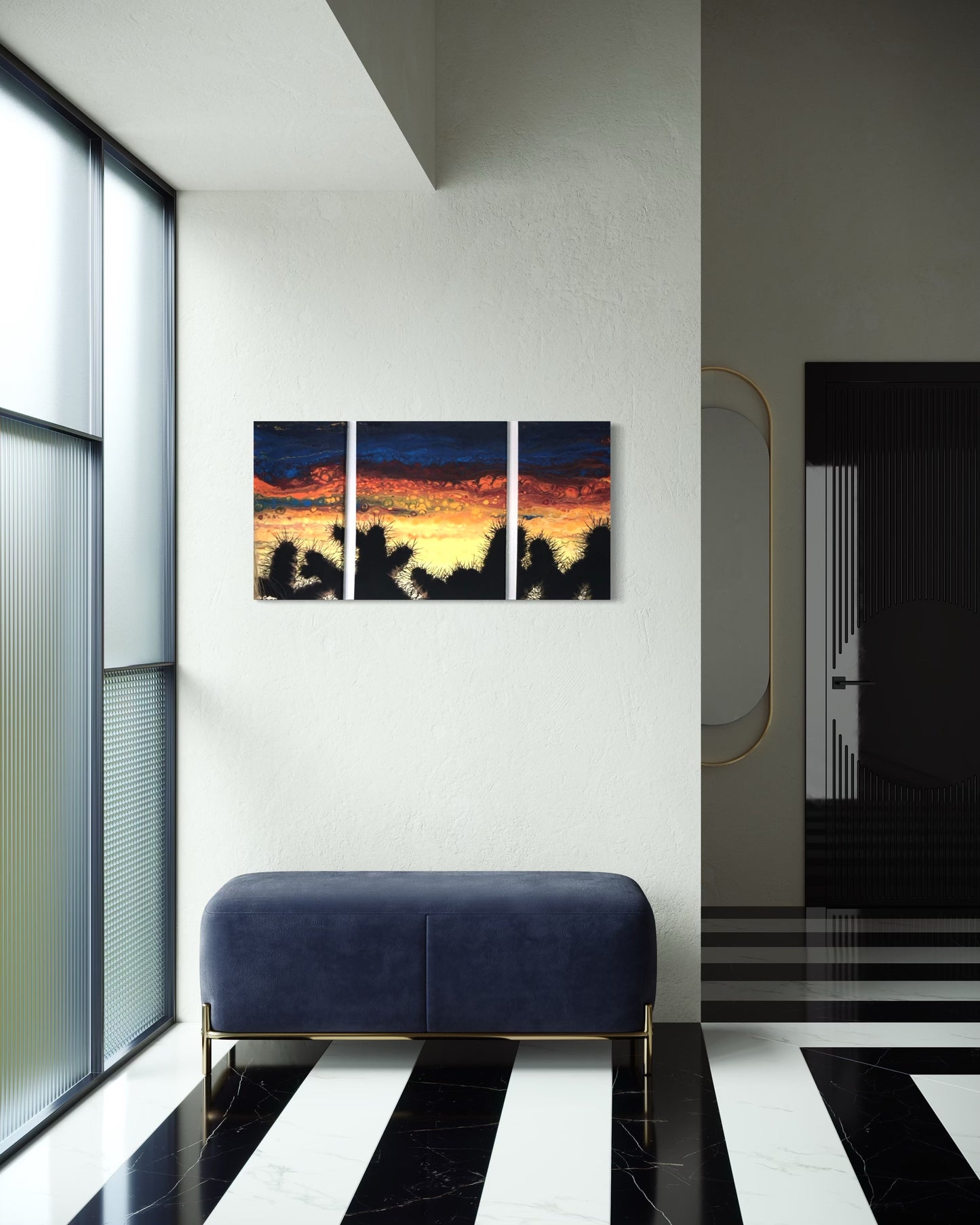 Independent Piece: “Crown of Thorns” 20x10 20x16 20x10”