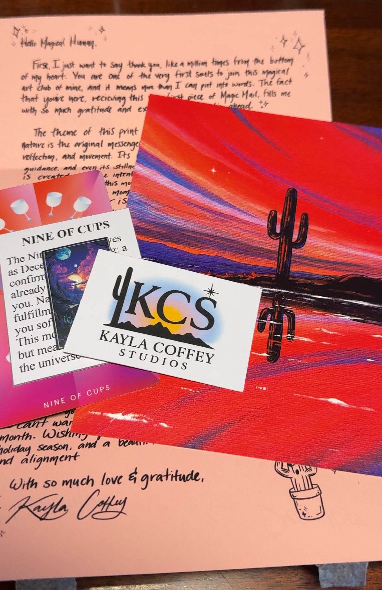 “Magic Mail” Monthly print club