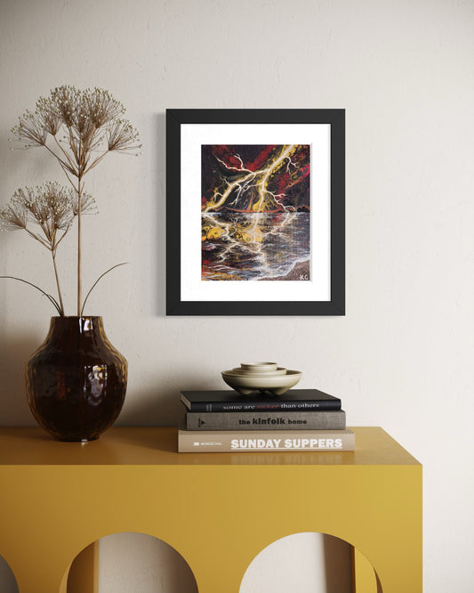 “Fractured Currents” Print