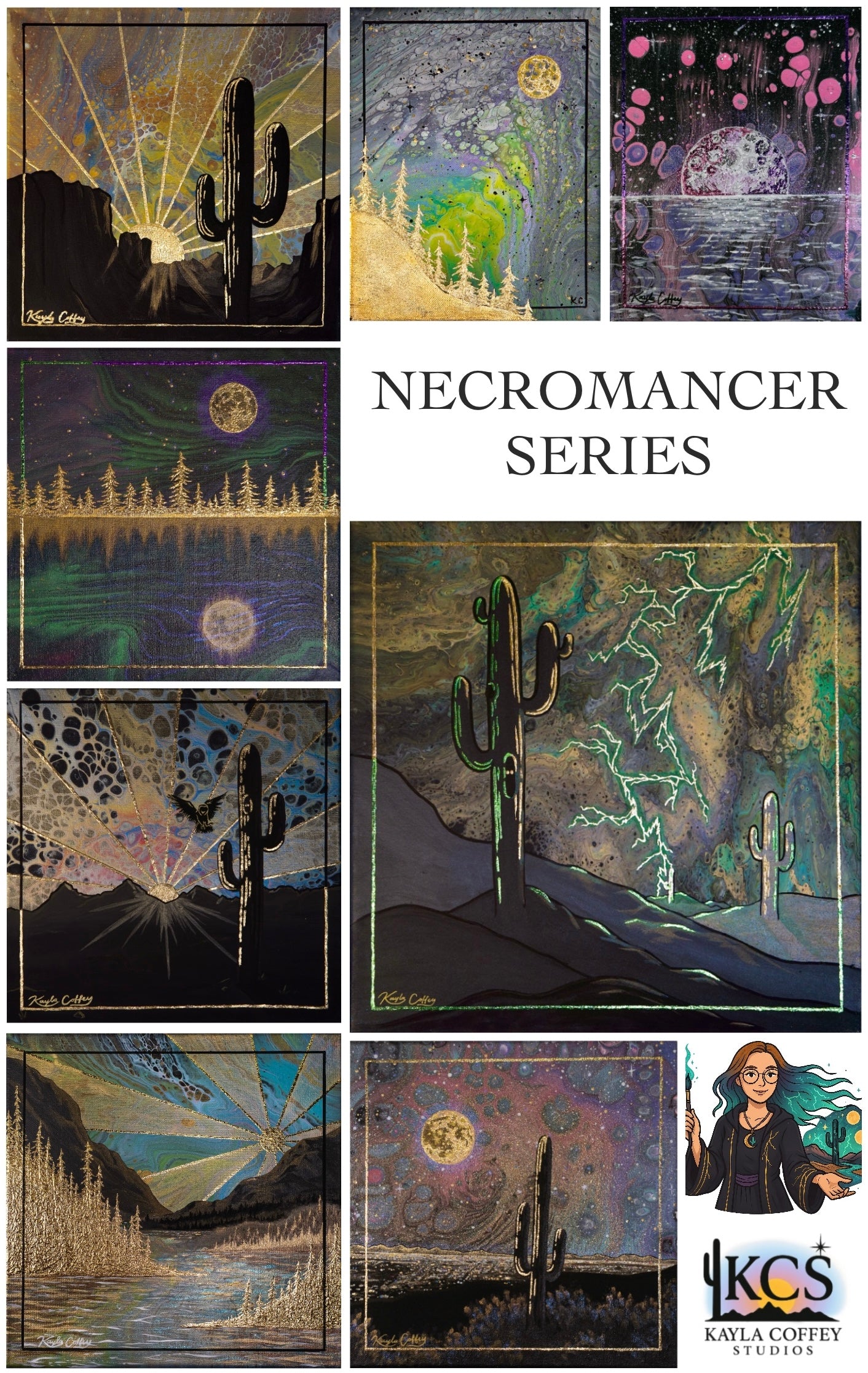 Necromancer Series Limited Edition Print Bundle