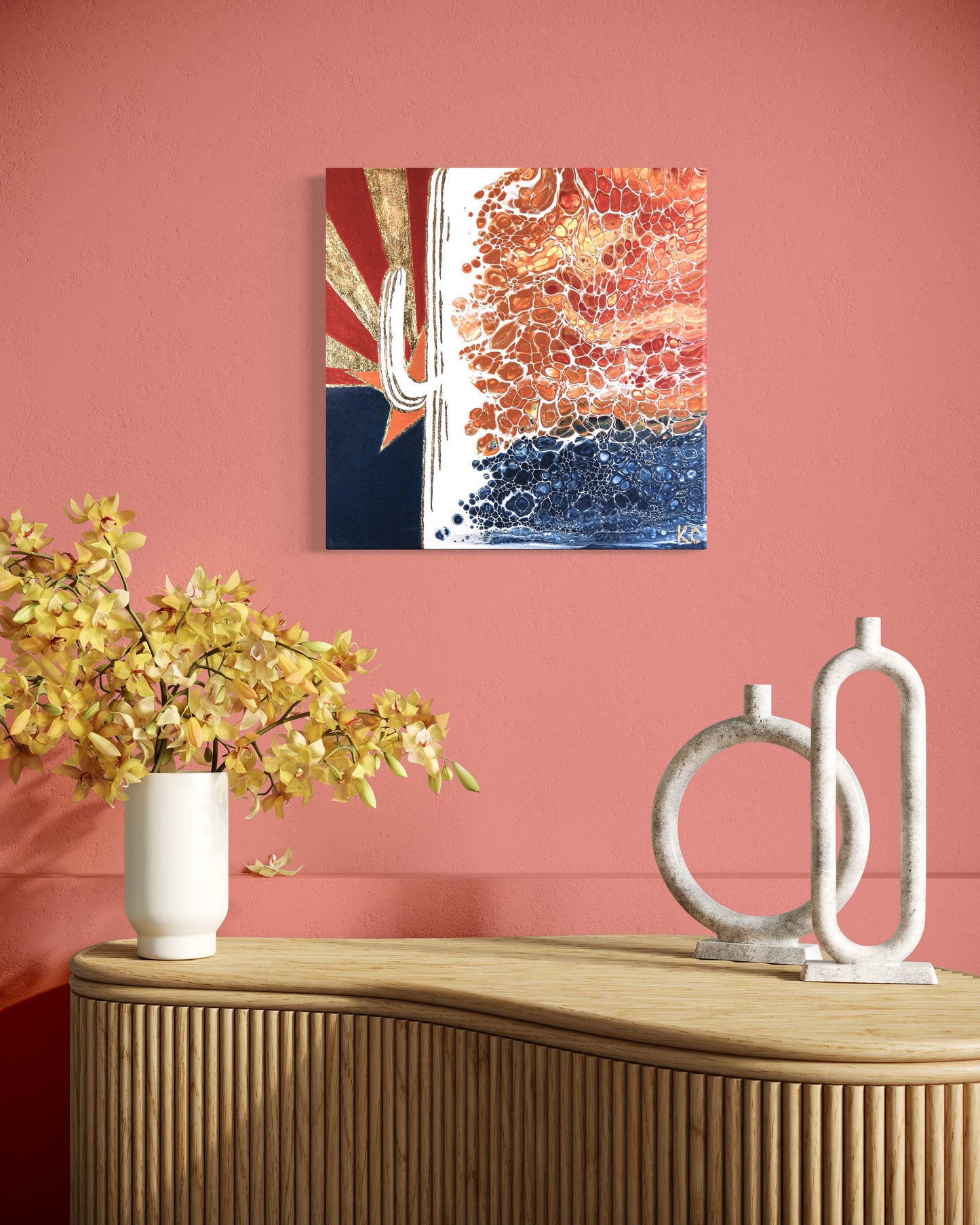 Origin Collection: “Desert Allegiance” 12x12”