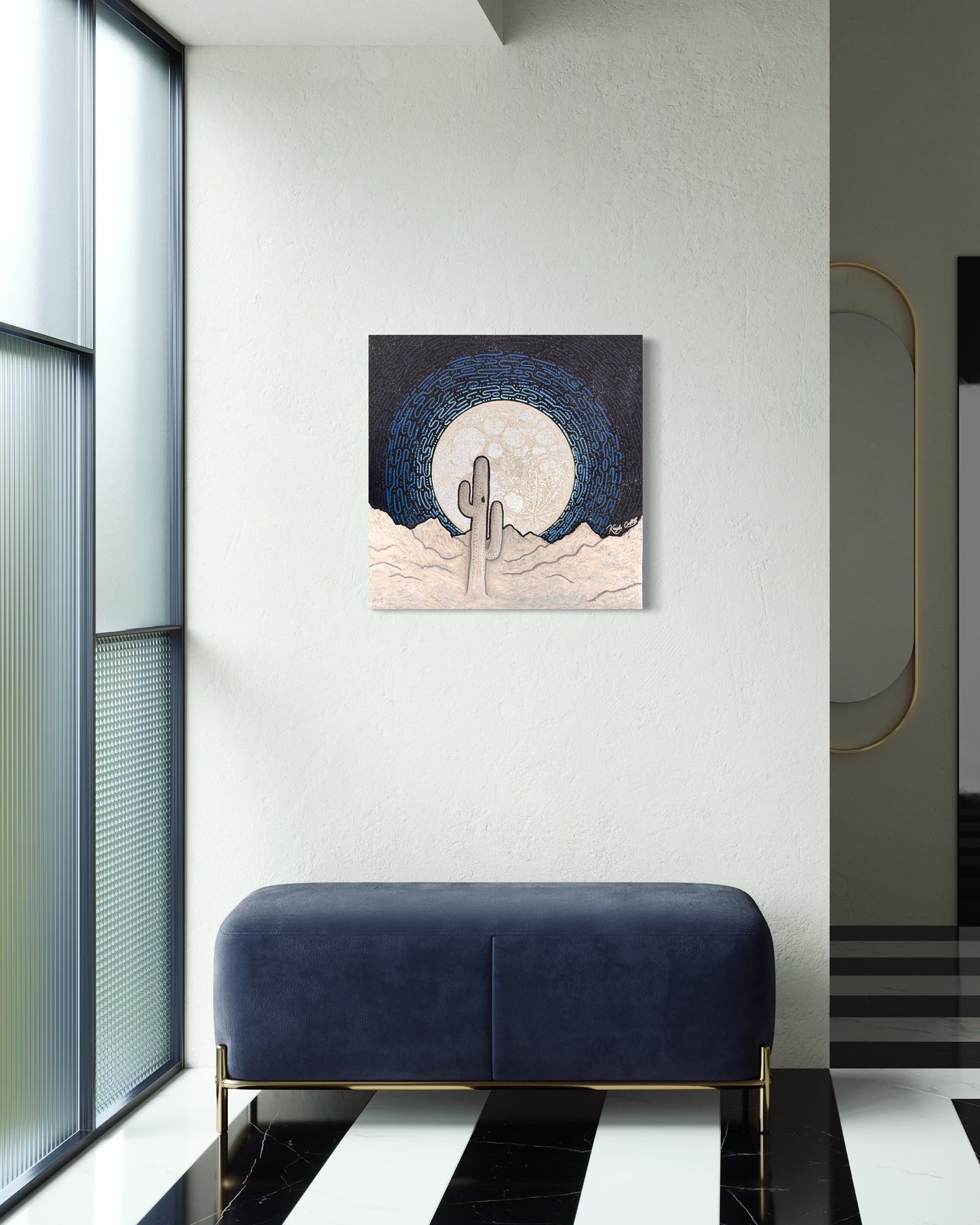 Independent Piece: “Sippin’ Moonshine” 20x20”