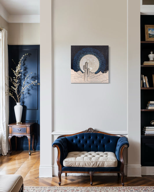 Independent Piece: “Sippin’ Moonshine” 20x20”