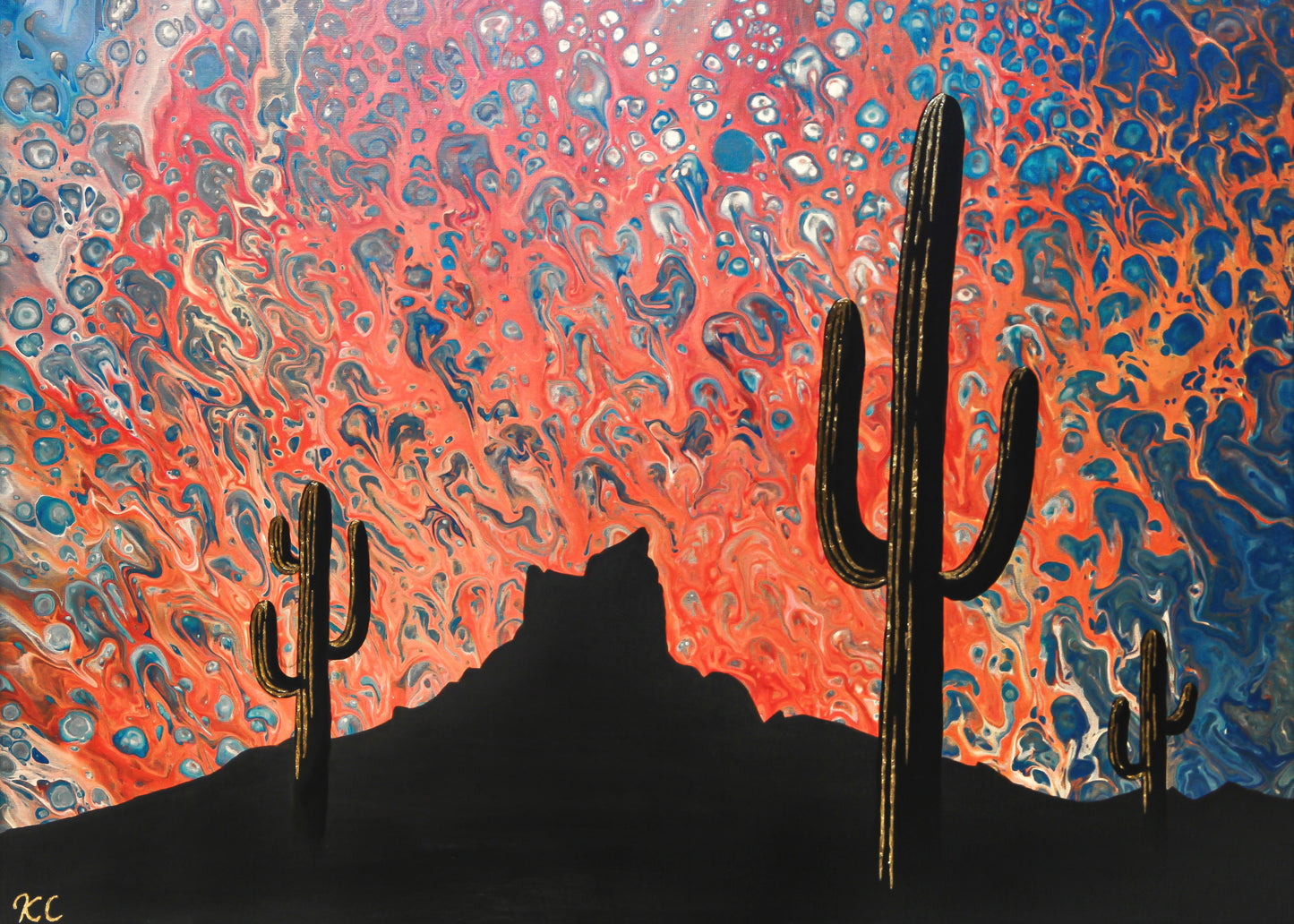 Origin Collection: “Guardians of the Peak” 18x24”