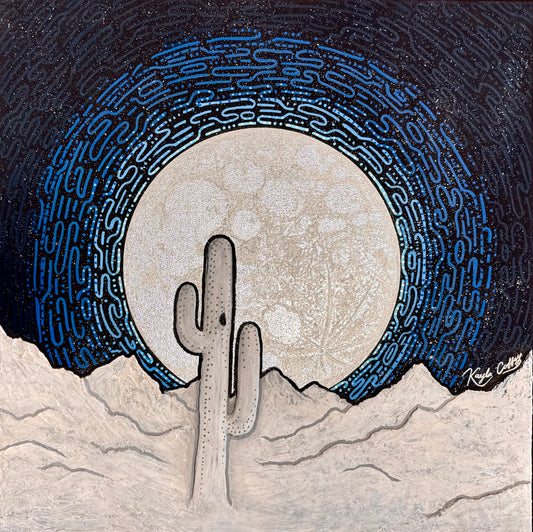 Independent Piece: “Sippin’ Moonshine” 20x20”